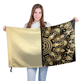 Флаг 3D с принтом Авангард в Екатеринбурге, 100% полиэстер | плотность ткани — 95 г/м2, размер — 67 х 109 см. Принт наносится с одной стороны | абстракция | узор