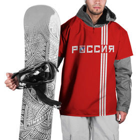Накидка на куртку 3D с принтом Красная машина Х в Екатеринбурге, 100% полиэстер |  | red mashine | красная машина | хоккей