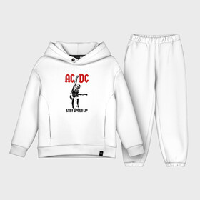 Детский костюм хлопок Oversize с принтом AC DC stiff upper lip в Екатеринбурге,  |  | ac dc | acdc | acdc ас дс | австралийская | ангус янг | асдс | блюз | группа | крис слэйд | метал | молния | музыка | музыканты | певцы | рок | рок н ролл | стиви янг | хард | хардрок | эксл роуз