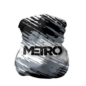 Бандана-труба 3D с принтом METRO в Екатеринбурге, 100% полиэстер, ткань с особыми свойствами — Activecool | плотность 150‒180 г/м2; хорошо тянется, но сохраняет форму | 2033 | exodus | game | last | light | metro | redux | апокалипсис | зомби | игра | краска | краски | метро | монстр | постапокалипсис