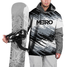 Накидка на куртку 3D с принтом METRO в Екатеринбурге, 100% полиэстер |  | 2033 | exodus | game | last | light | metro | redux | апокалипсис | зомби | игра | краска | краски | метро | монстр | постапокалипсис