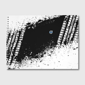 Альбом для рисования с принтом Volvo brand motors в Екатеринбурге, 100% бумага
 | матовая бумага, плотность 200 мг. | auto | automobile | car | machine | motor | motor car | sport car | volvo | автомашина | бренд | легковой автомобиль | марка | спортивный автомобиль | тачка