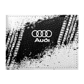 Обложка для студенческого билета с принтом Audi abstract sport в Екатеринбурге, натуральная кожа | Размер: 11*8 см; Печать на всей внешней стороне | ауди | кольца | лого | машина