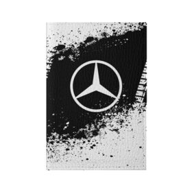 Обложка для паспорта матовая кожа с принтом Mercedes abstract sport в Екатеринбурге, натуральная матовая кожа | размер 19,3 х 13,7 см; прозрачные пластиковые крепления | auto | automobile | car | machine | mercedes | motor | motor car | sport car | автомашина | бренд | легковой автомобиль | марка | спортивный автомобиль | тачка