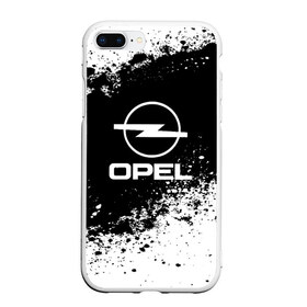 Чехол для iPhone 7Plus/8 Plus матовый с принтом Opel abstract sport в Екатеринбурге, Силикон | Область печати: задняя сторона чехла, без боковых панелей | Тематика изображения на принте: auto | automobile | car | machine | motor | motor car | opel | sport car | автомашина | бренд | легковой автомобиль | марка | спортивный автомобиль | тачка