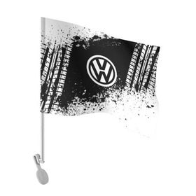 Флаг для автомобиля с принтом Volkswagen abstract sport в Екатеринбурге, 100% полиэстер | Размер: 30*21 см | auto | automobile | car | machine | motor | motor car | sport car | volkswagen | автомашина | бренд | легковой автомобиль | марка | спортивный автомобиль | тачка