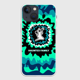 Чехол для iPhone 13 mini с принтом Haunted Family в Екатеринбурге,  |  | 