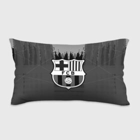 Подушка 3D антистресс с принтом FC Barcelona abstract color в Екатеринбурге, наволочка — 100% полиэстер, наполнитель — вспененный полистирол | состоит из подушки и наволочки на молнии | 