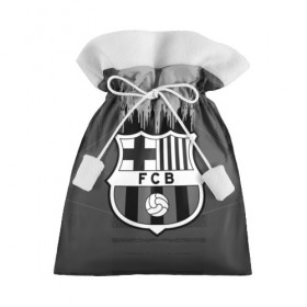 Подарочный 3D мешок с принтом FC Barcelona abstract color в Екатеринбурге, 100% полиэстер | Размер: 29*39 см | Тематика изображения на принте: 