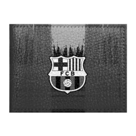 Обложка для студенческого билета с принтом FC Barcelona abstract color в Екатеринбурге, натуральная кожа | Размер: 11*8 см; Печать на всей внешней стороне | Тематика изображения на принте: 