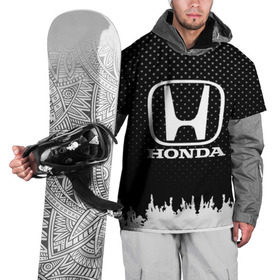 Накидка на куртку 3D с принтом Honda в Екатеринбурге, 100% полиэстер |  | auto | automobile | car | honda | machine | motor | motor car | sport car | автомашина | бренд | легковой автомобиль | марка | спортивный автомобиль | тачка