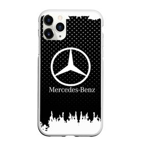 Чехол для iPhone 11 Pro матовый с принтом Mercedes-Benz в Екатеринбурге, Силикон |  | 