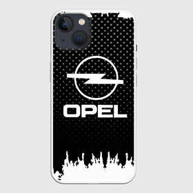 Чехол для iPhone 13 с принтом Opel в Екатеринбурге,  |  | auto | automobile | car | machine | motor | motor car | opel | sport car | автомашина | бренд | легковой автомобиль | марка | опель | спортивный автомобиль | тачка