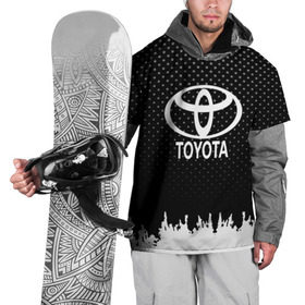 Накидка на куртку 3D с принтом Toyota в Екатеринбурге, 100% полиэстер |  | auto | automobile | car | machine | motor | motor car | sport car | toyota | автомашина | бренд | легковой автомобиль | марка | спортивный автомобиль | тачка