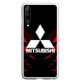 Чехол для Honor P30 с принтом MITSUBISHI SPORT COLLECTION в Екатеринбурге, Силикон | Область печати: задняя сторона чехла, без боковых панелей |  машина | марка | митсубиси