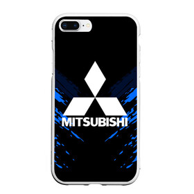 Чехол для iPhone 7Plus/8 Plus матовый с принтом MITSUBISHI SPORT COLLECTION в Екатеринбурге, Силикон | Область печати: задняя сторона чехла, без боковых панелей | Тематика изображения на принте:  машина | марка | митсубиси