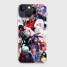 Чехол для iPhone 13 mini с принтом Tokyo Ghoul в Екатеринбурге,  |  | аято | канеки | котаро | ризе | сейдо | соута | тоука | это