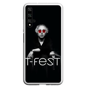 Чехол для Honor 20 с принтом T-Fest_2 в Екатеринбурге, Силикон | Область печати: задняя сторона чехла, без боковых панелей | Тематика изображения на принте: t fest | tfest | незборецкий | т фест | тифест