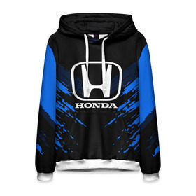 Мужская толстовка 3D с принтом HONDA SPORT COLLECTION в Екатеринбурге, 100% полиэстер | двухслойный капюшон со шнурком для регулировки, мягкие манжеты на рукавах и по низу толстовки, спереди карман-кенгуру с мягким внутренним слоем. | auto | automobile | car | honda | machine | motor | motor car | sport car | автомашина | бренд | легковой автомобиль | марка | спортивный автомобиль | тачка | хонда