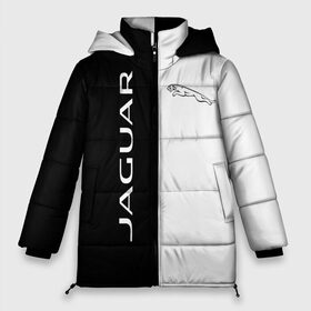 Женская зимняя куртка 3D с принтом Jaguar в Екатеринбурге, верх — 100% полиэстер; подкладка — 100% полиэстер; утеплитель — 100% полиэстер | длина ниже бедра, силуэт Оверсайз. Есть воротник-стойка, отстегивающийся капюшон и ветрозащитная планка. 

Боковые карманы с листочкой на кнопках и внутренний карман на молнии | c x17 | c x75 concept | c xf | cars | e pace | f pace | jaguar | land | r d6 | r2 | r3 | r4 | r5 | rover. r1 | xkr 75 | авто | автомобиль | знак | лого | машина | символ | тачка | эмблема | ягуар