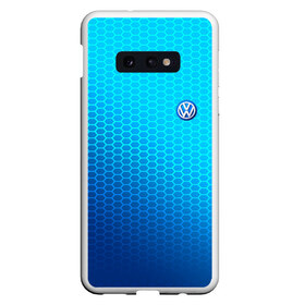 Чехол для Samsung S10E с принтом VOLKSWAGEN carbon uniform 2018 в Екатеринбурге, Силикон | Область печати: задняя сторона чехла, без боковых панелей | Тематика изображения на принте: auto | automobile | car | machine | motor | motor car | sport car | volkswagen | автомашина | бренд | легковой автомобиль | марка | спортивный автомобиль | тачка