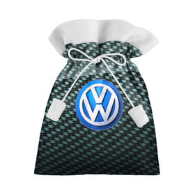Подарочный 3D мешок с принтом Volkswagen SPORT в Екатеринбурге, 100% полиэстер | Размер: 29*39 см | Тематика изображения на принте: 