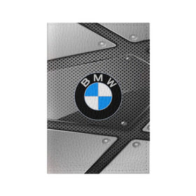 Обложка для паспорта матовая кожа с принтом BMW metalic 2018 в Екатеринбурге, натуральная матовая кожа | размер 19,3 х 13,7 см; прозрачные пластиковые крепления | 