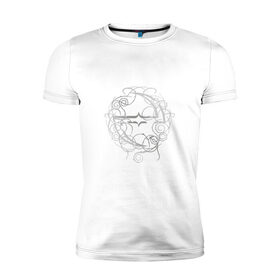 Мужская футболка премиум с принтом Evanescence в Екатеринбурге, 92% хлопок, 8% лайкра | приталенный силуэт, круглый вырез ворота, длина до линии бедра, короткий рукав | 