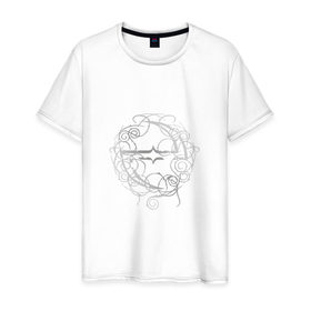 Мужская футболка хлопок с принтом Evanescence в Екатеринбурге, 100% хлопок | прямой крой, круглый вырез горловины, длина до линии бедер, слегка спущенное плечо. | 