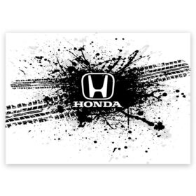Поздравительная открытка с принтом Honda в Екатеринбурге, 100% бумага | плотность бумаги 280 г/м2, матовая, на обратной стороне линовка и место для марки
 | auto | automobile | car | carbon | honda | machine | motor | motor car | sport car | автомашина | бренд | легковой автомобиль | марка | спортивный автомобиль | тачка | хонда