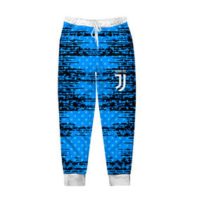 Мужские брюки 3D с принтом Juventus sport uniform в Екатеринбурге, 100% полиэстер | манжеты по низу, эластичный пояс регулируется шнурком, по бокам два кармана без застежек, внутренняя часть кармана из мелкой сетки | Тематика изображения на принте: 