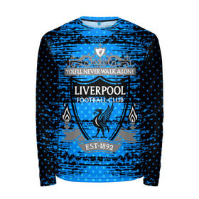 Мужской лонгслив 3D с принтом Liverpool sport uniform в Екатеринбурге, 100% полиэстер | длинные рукава, круглый вырез горловины, полуприлегающий силуэт | football | soccer | ливерпуль