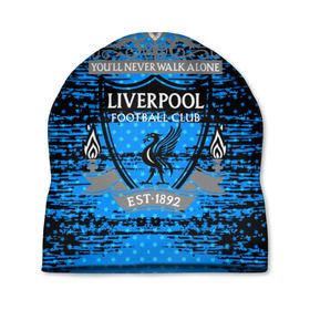 Шапка 3D с принтом Liverpool sport uniform в Екатеринбурге, 100% полиэстер | универсальный размер, печать по всей поверхности изделия | football | soccer | ливерпуль