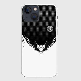 Чехол для iPhone 13 mini с принтом Chelsea black 2018 в Екатеринбурге,  |  | football | soccer | челси
