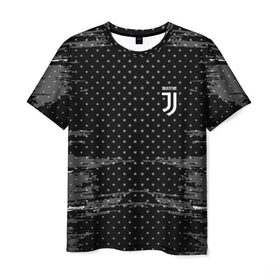 Мужская футболка 3D с принтом Juventus abstract collection в Екатеринбурге, 100% полиэфир | прямой крой, круглый вырез горловины, длина до линии бедер | football | soccer | ювентус