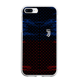 Чехол для iPhone 7Plus/8 Plus матовый с принтом Juventus abstract collection в Екатеринбурге, Силикон | Область печати: задняя сторона чехла, без боковых панелей | Тематика изображения на принте: football | soccer | ювентус