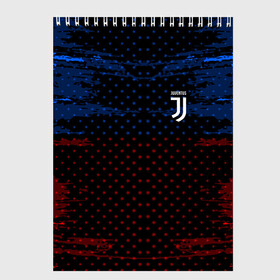 Скетчбук с принтом Juventus abstract collection в Екатеринбурге, 100% бумага
 | 48 листов, плотность листов — 100 г/м2, плотность картонной обложки — 250 г/м2. Листы скреплены сверху удобной пружинной спиралью | Тематика изображения на принте: football | soccer | ювентус