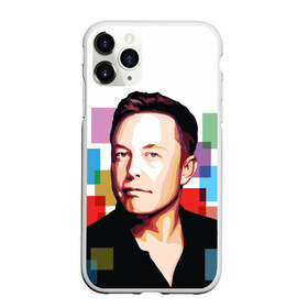 Чехол для iPhone 11 Pro матовый с принтом Илон Маск в Екатеринбурге, Силикон |  | elon musk | тесла