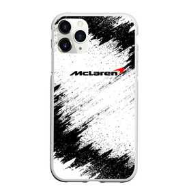 Чехол для iPhone 11 Pro матовый с принтом McLaren в Екатеринбурге, Силикон |  | Тематика изображения на принте: auto | car | mclaren | race | авто | гонки | краска | краски | макларен | марка | машина
