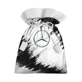 Подарочный 3D мешок с принтом Mercedes в Екатеринбурге, 100% полиэстер | Размер: 29*39 см | Тематика изображения на принте: mercedes | мерседес