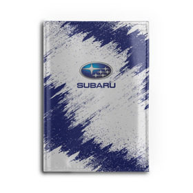 Обложка для автодокументов с принтом Subaru в Екатеринбурге, натуральная кожа |  размер 19,9*13 см; внутри 4 больших “конверта” для документов и один маленький отдел — туда идеально встанут права | auto | car | race | subaru | авто | гонки | краска | краски | марка | машина | субару