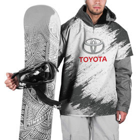Накидка на куртку 3D с принтом TOYOTA в Екатеринбурге, 100% полиэстер |  | auto | car | race | toyota | авто | гонки | краска | краски | марка | машина | тойота