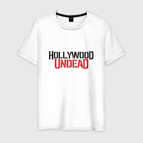 Мужская футболка хлопок с принтом Hollywood Undead в Екатеринбурге, 100% хлопок | прямой крой, круглый вырез горловины, длина до линии бедер, слегка спущенное плечо. | Тематика изображения на принте: charlie scene | danny | funny man | hollywood | j dog | johnny 3 tears | undead | альтернативный | андед | голивуд | голливудская | группа | кранккор | метал | нежить | ню | реп | рок | рэп | рэпкор