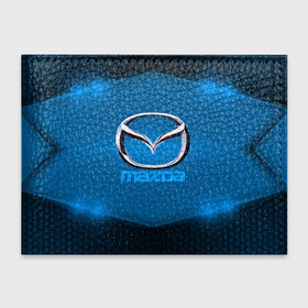 Обложка для студенческого билета с принтом Mazda SPORT в Екатеринбурге, натуральная кожа | Размер: 11*8 см; Печать на всей внешней стороне | 