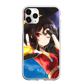 Чехол для iPhone 11 Pro матовый с принтом Megumin в Екатеринбурге, Силикон |  | aqua | darkness | kono subarashii | konosuba | megumin | этот замечательный мир