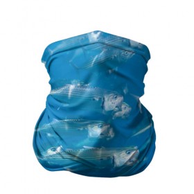 Бандана-труба 3D с принтом Рыбы океана в Екатеринбурге, 100% полиэстер, ткань с особыми свойствами — Activecool | плотность 150‒180 г/м2; хорошо тянется, но сохраняет форму | fish | fishes | pisces | море | морские обитатели | морской | океан | рыбы