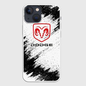 Чехол для iPhone 13 mini с принтом DODGE в Екатеринбурге,  |  | car | dodge |  auto | авто | додж | машина