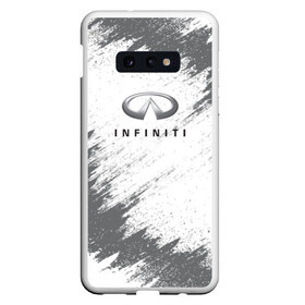 Чехол для Samsung S10E с принтом INFINITI в Екатеринбурге, Силикон | Область печати: задняя сторона чехла, без боковых панелей | Тематика изображения на принте: auto | car | infiniti | race | авто | гонки | инфинити | краска | краски | марка | машина