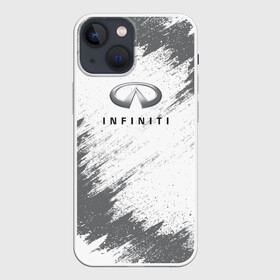 Чехол для iPhone 13 mini с принтом INFINITI в Екатеринбурге,  |  | auto | car | infiniti | race | авто | гонки | инфинити | краска | краски | марка | машина