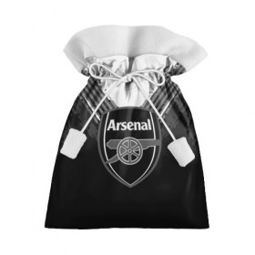 Подарочный 3D мешок с принтом Arsenal abstract original в Екатеринбурге, 100% полиэстер | Размер: 29*39 см | football | soccer | арсенал